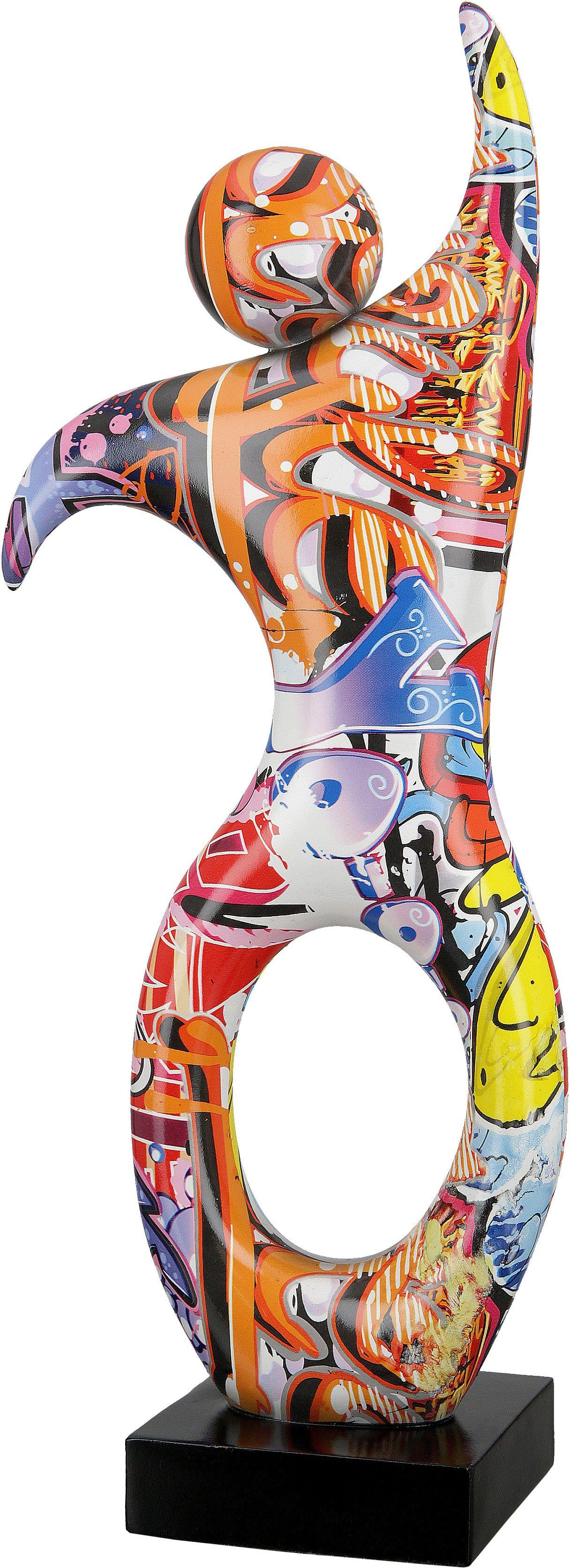 Casablanca by Gilde Dekofigur Skulptur Dancer Street Art (1 St), aus  Polyresin (Kunststein)