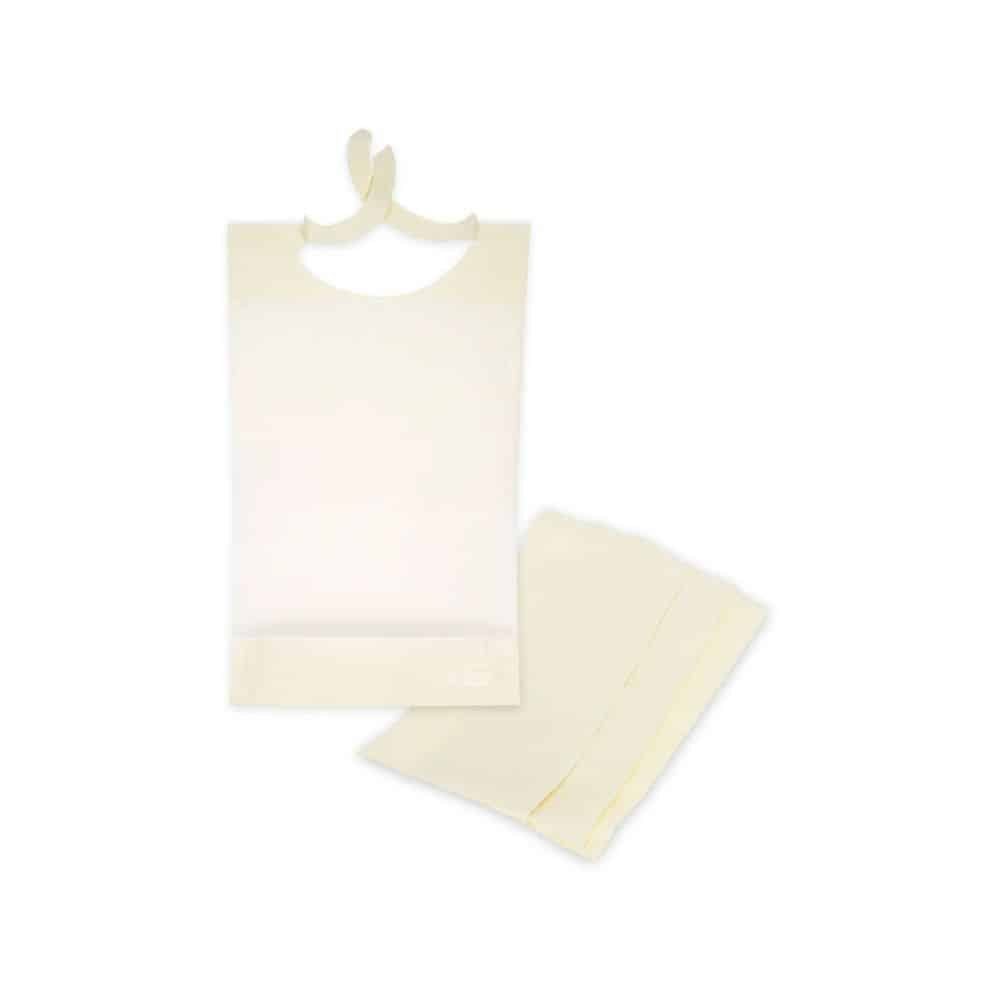 [Mit Bonus] MediTrade Einmal-Waschhandschuh Schutzserviette, PE-Folie, x 38 cm 68