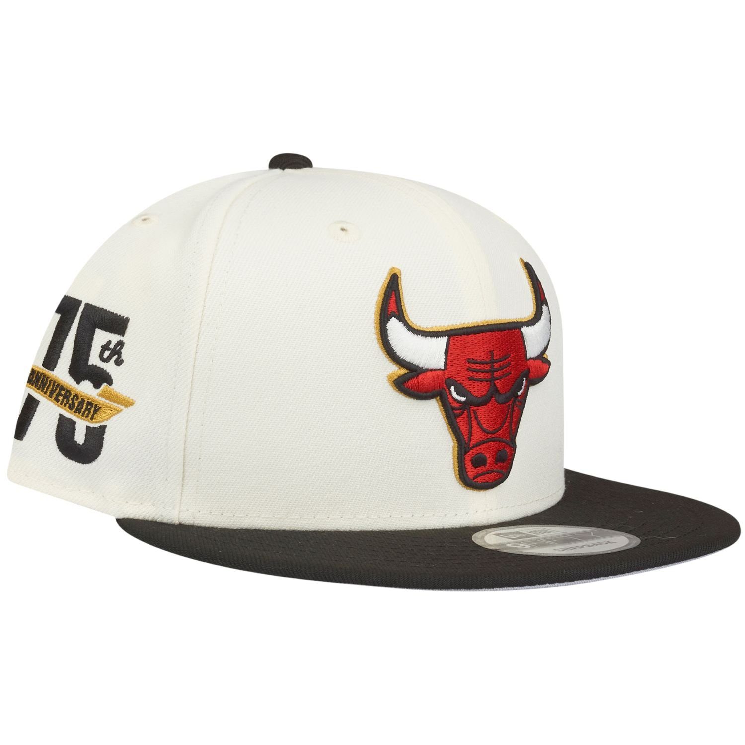 Bulls Cap chrome New Era Snapback ANNIVERSARY Chicago 9Fifty