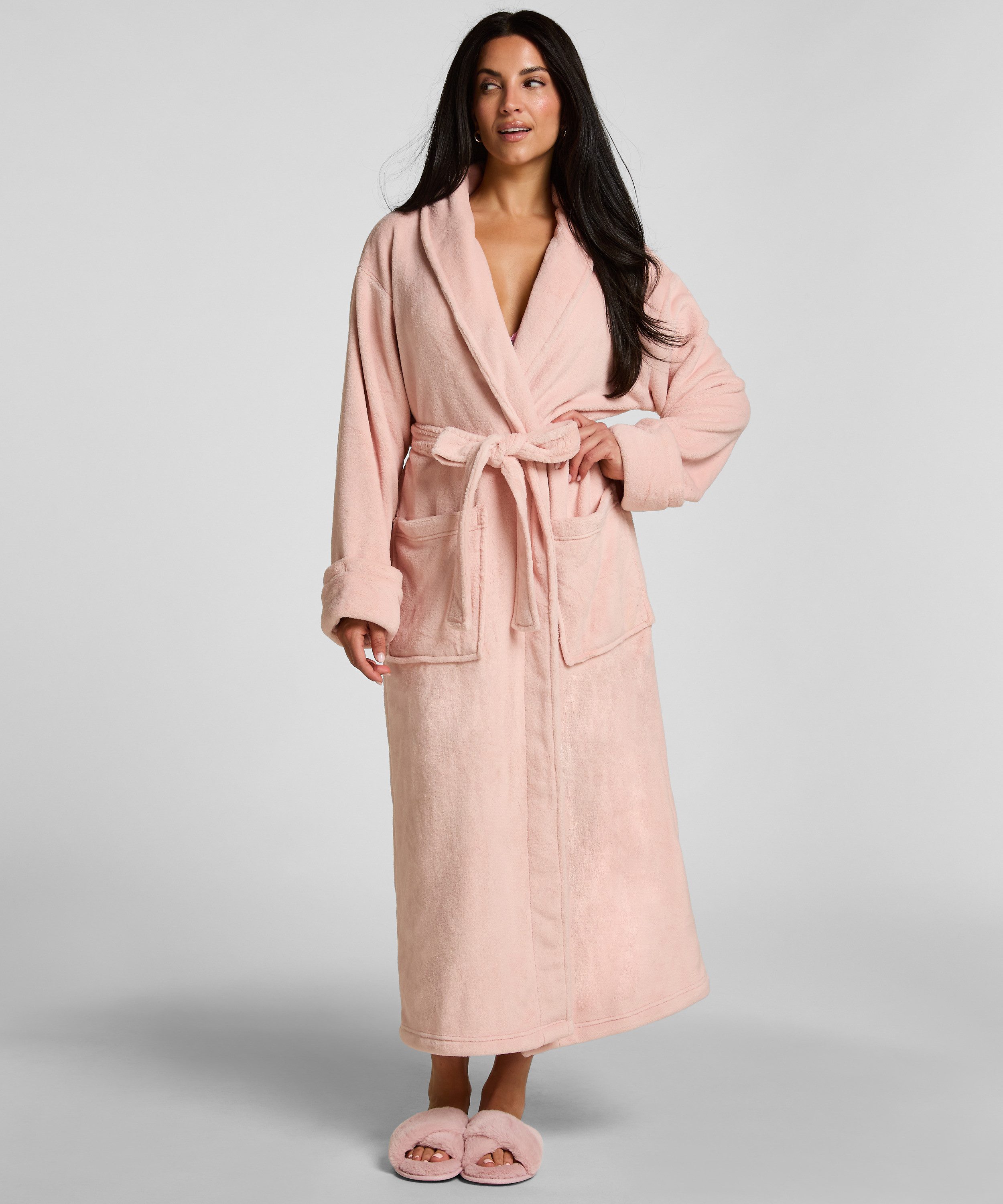 Hunkemöller Bademantel Soft Fleece Bathrobe