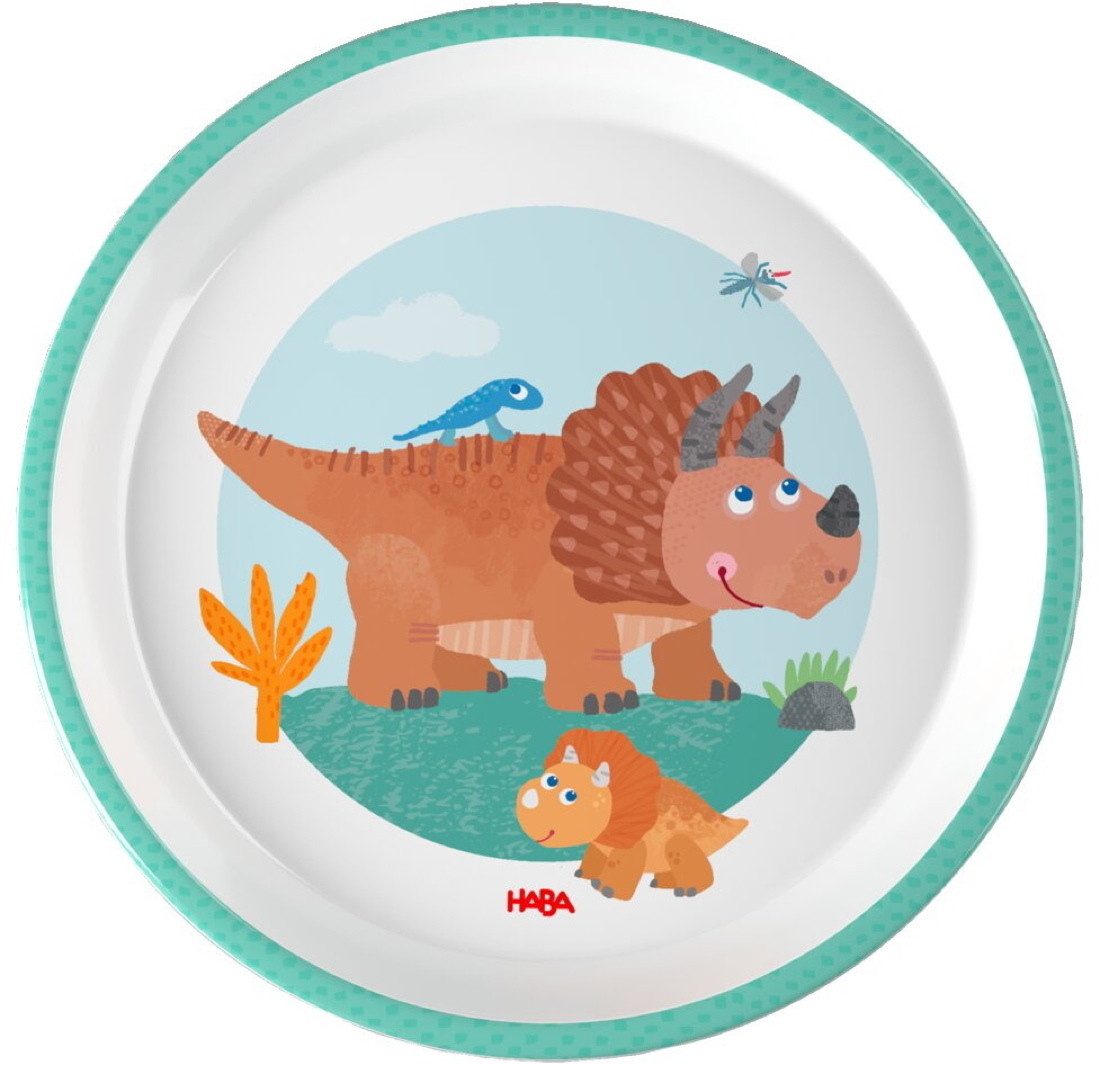 Haba Детская посуда-Set Essen & Trinken Teller Dino 2012441005