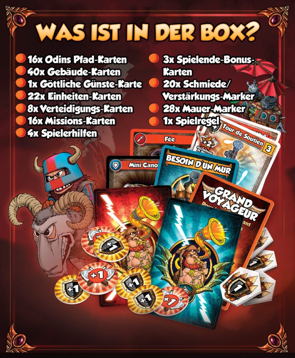 Corax Games Spiel Vikings Gone Wild - Gildenkriege Erweiterung, Familienspiele, Brettspiel