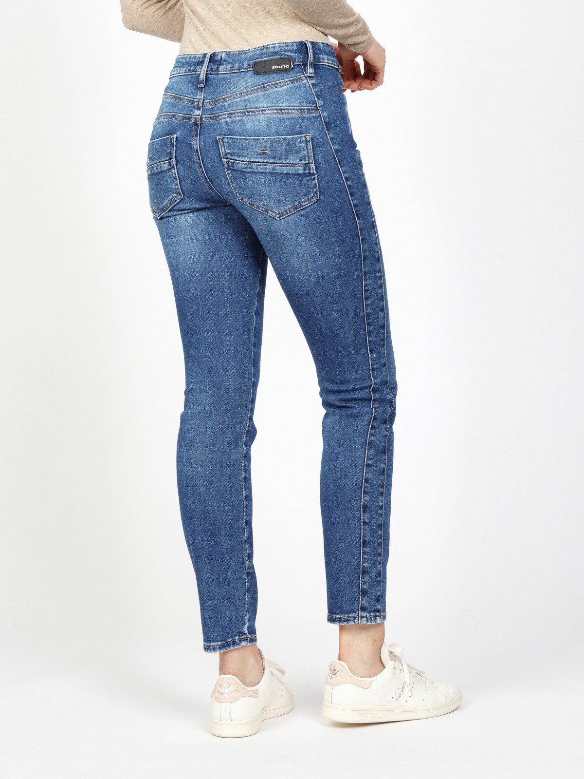 GANG Slim-fit-Jeans Gang SANA Cropped Denim (1-tlg)