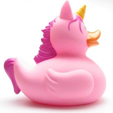 Lilalu Badespielzeug XXL-Badeente Einhorn - pink - Quietscheente