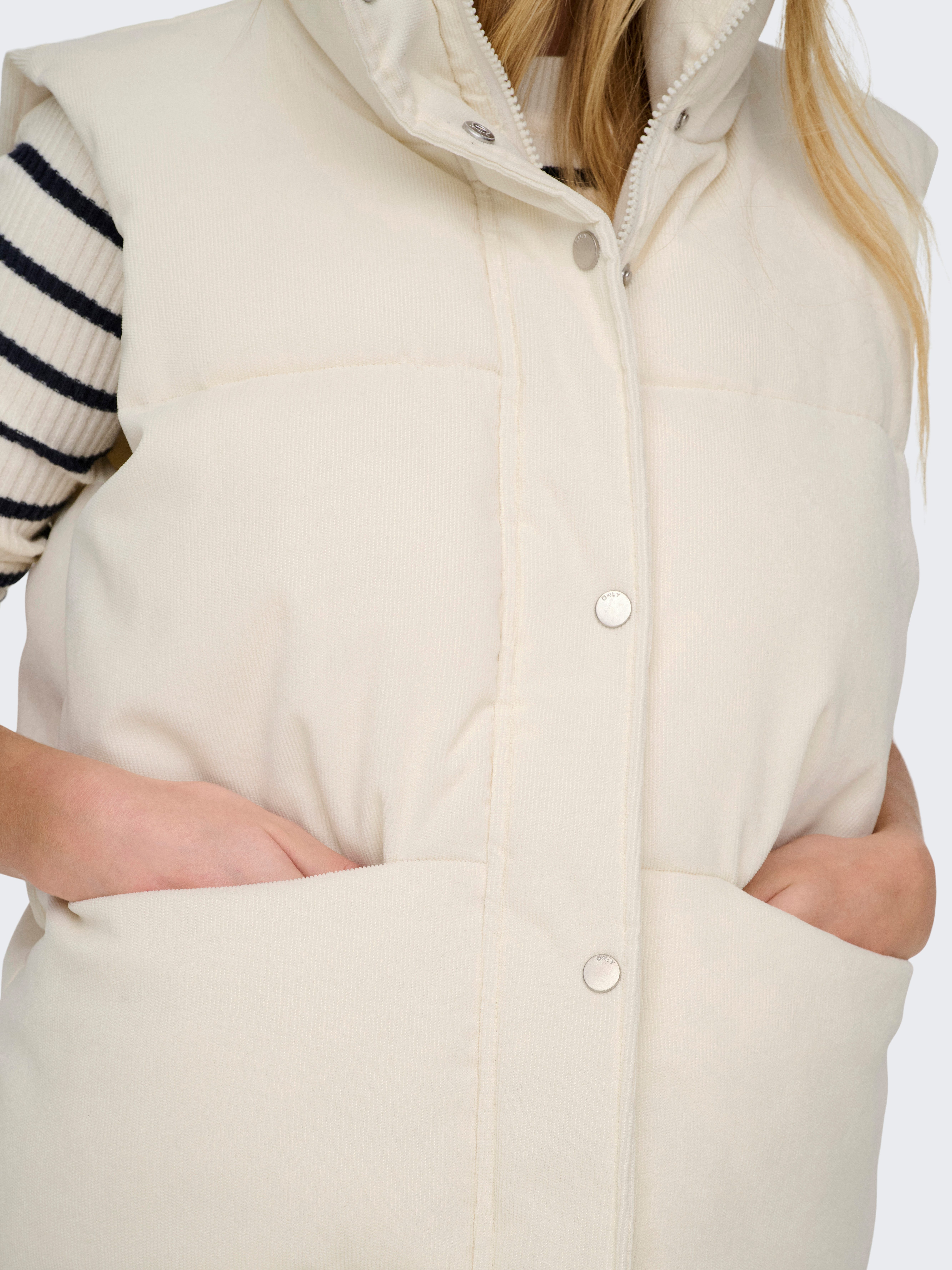 ONLY Steppweste ONLNEWDOLLY CORDUROY WAISTCOAT CS OTW