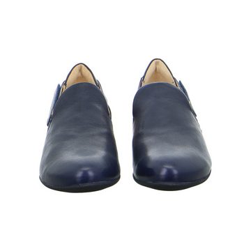 Think! Guad 2 - Damen Schuhe Slipper Glattleder blau