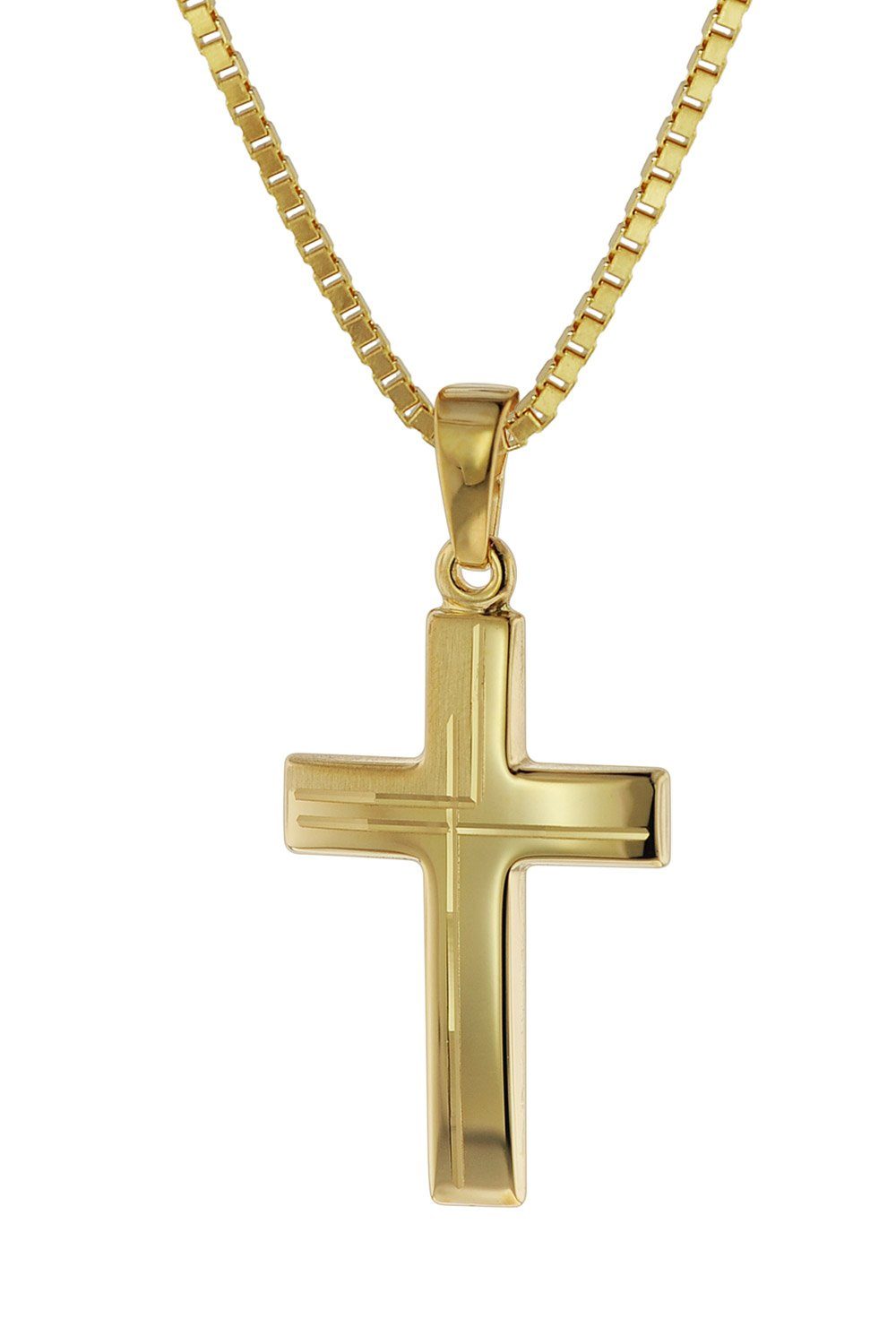 trendor Kette mit Anhänger Anhänger Kreuz günstig online kaufen