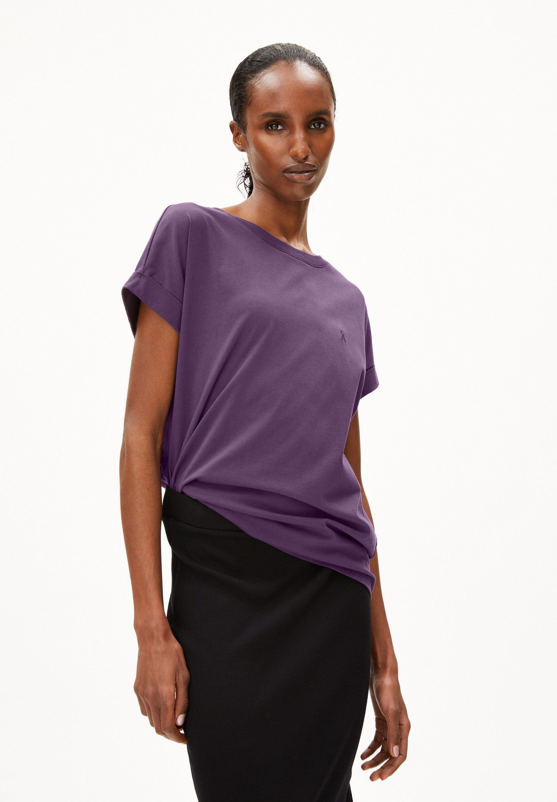 Armedangels T-Shirt IDAARA T-Shirt aus Bio-Baumwolle Loose Fit (Loose Fit) günstig online kaufen