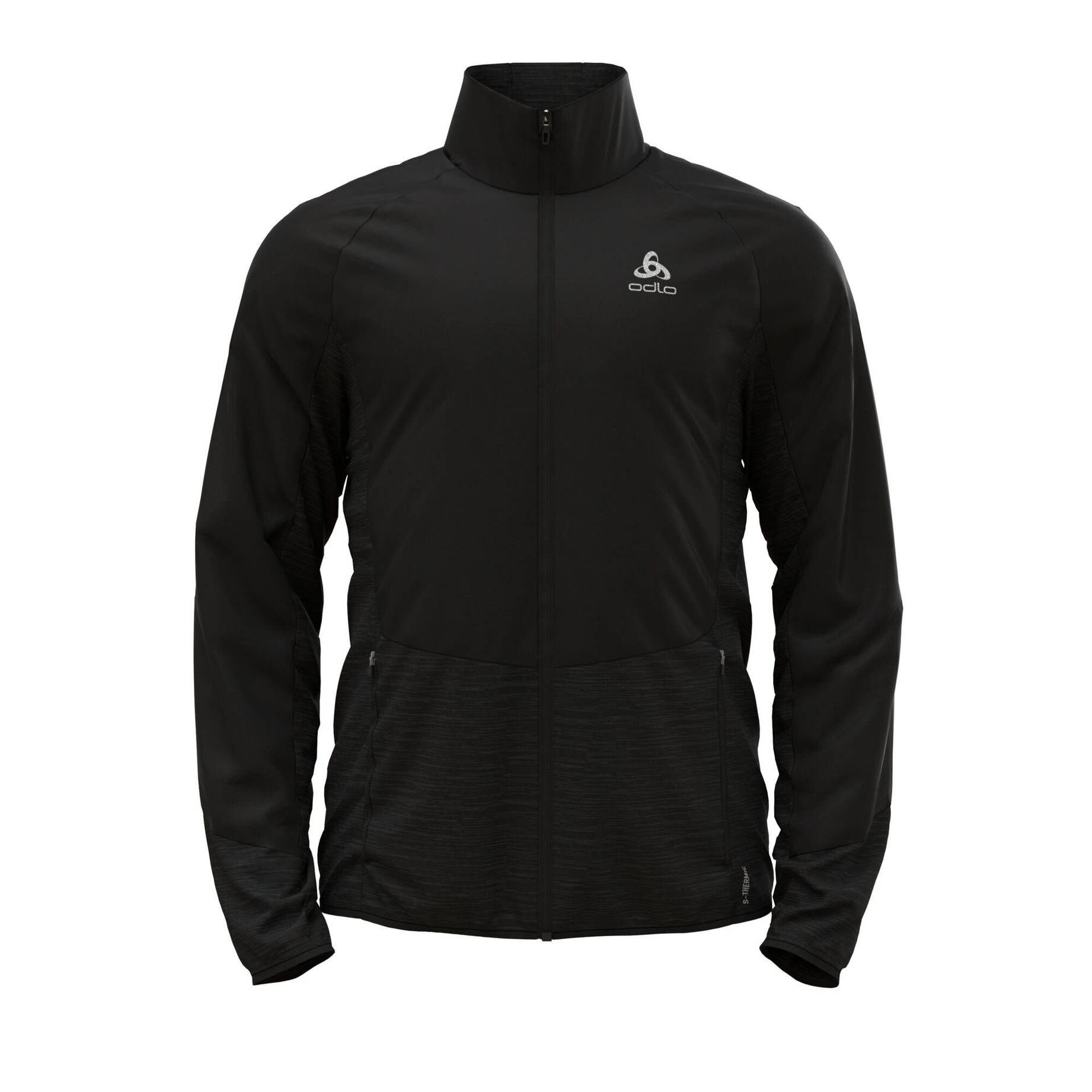 Laufjacke Odlo WARM RUN JACKET Laufjacke HYBRID EASY Herren