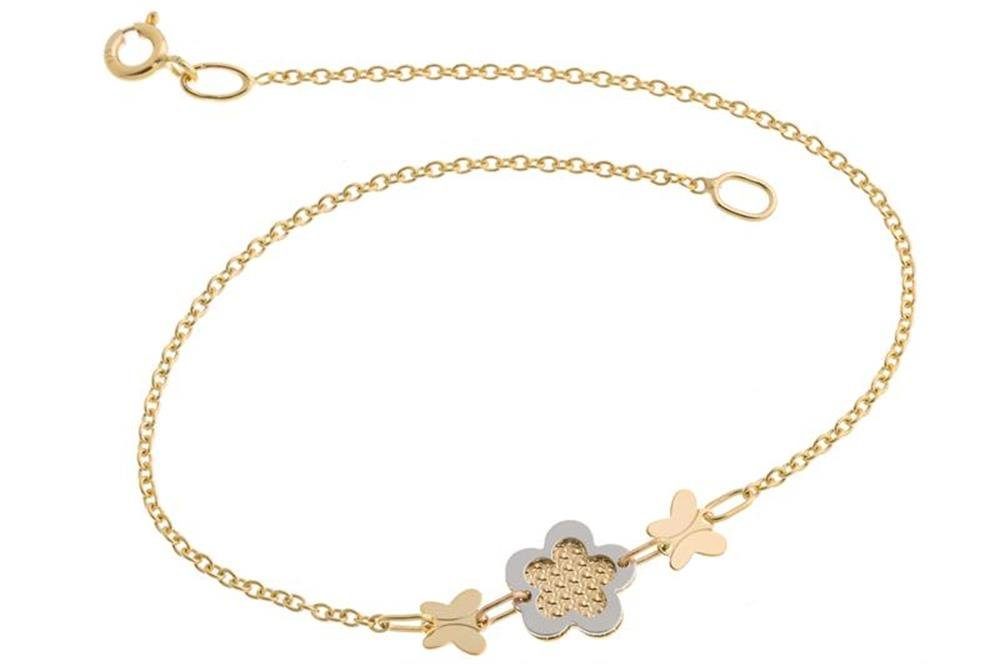 Silberkettenstore Goldarmband Fashion Line Armband 3726 - 375 Gold, Länge 2 günstig online kaufen