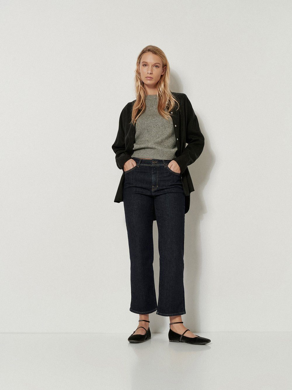 ROSNER Straight-Jeans Audrey Straight (1-tlg) aus authentischem Denim