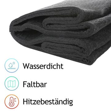 Henreal Kaminholzkorb Groß Filztasche Kaminholz,Kaminholztasche Faltbar