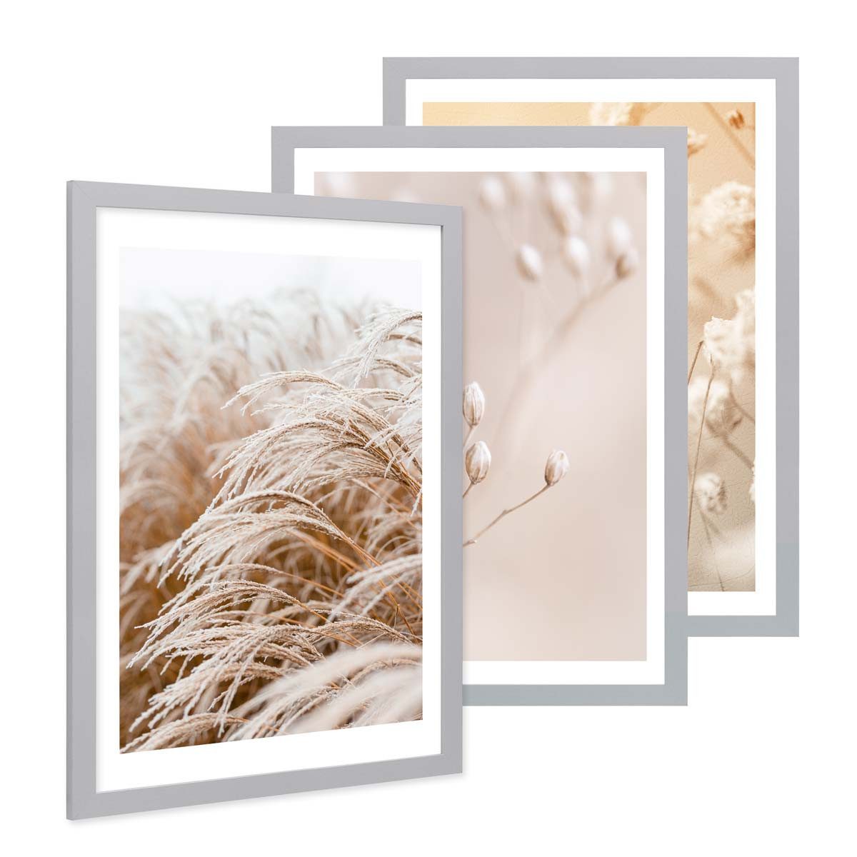 PHOTOLINI Bilderrahmen 3er Set breite Rahmen, günstig online kaufen