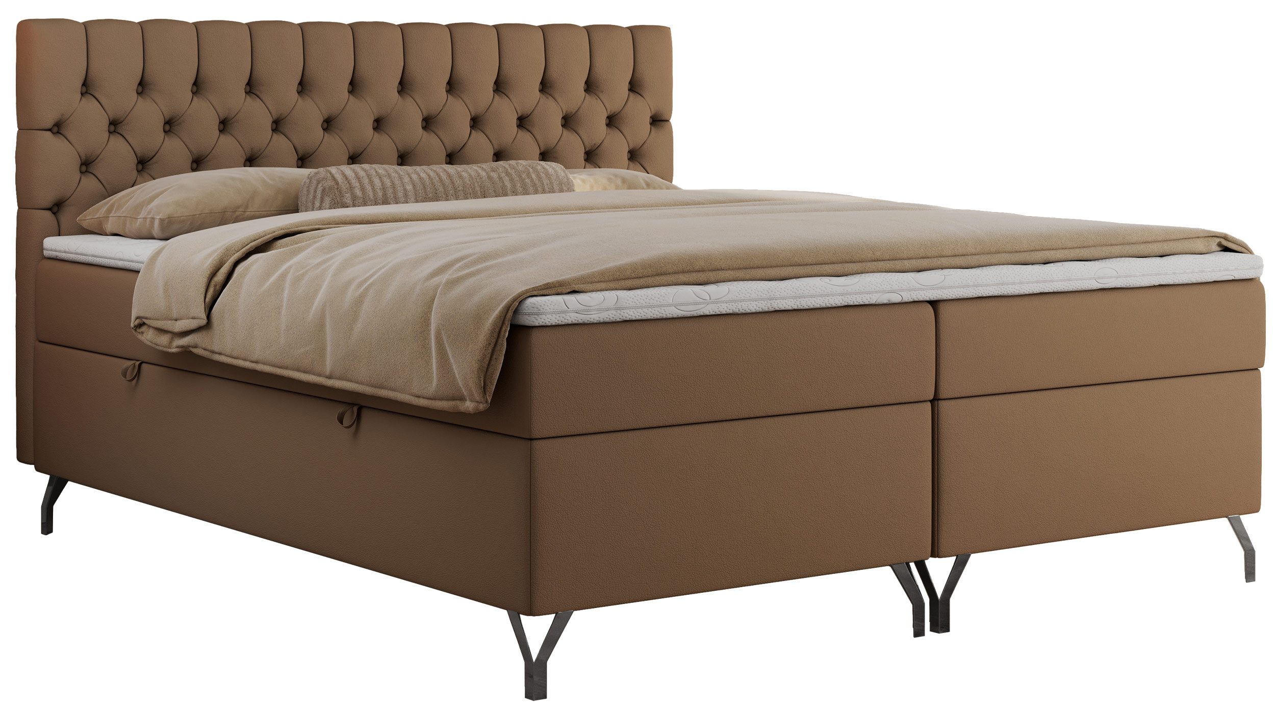 MKS MÖBEL Boxspringbett GRIMALDI (Set, Packung, günstig online kaufen
