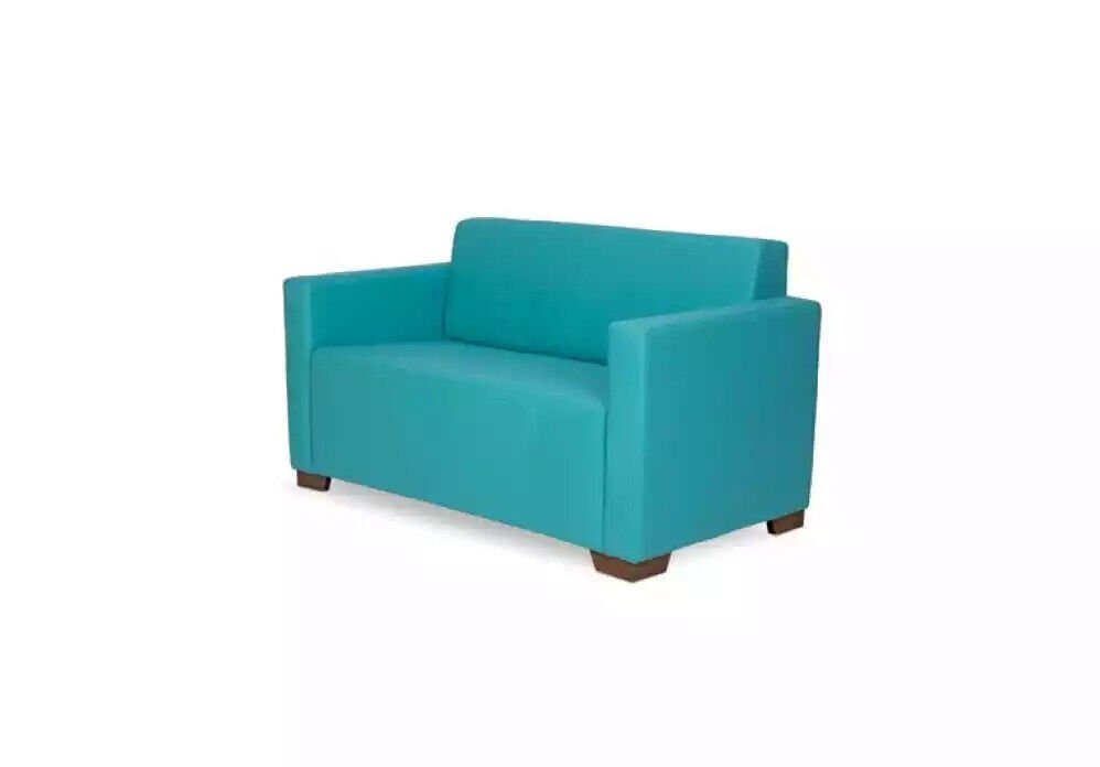 JVmoebel Sofa Türkis Zweisitzer Polstermöbel Arbeitszimmer Modernes Sofa Luxus, 1 Teile, Made in Europa