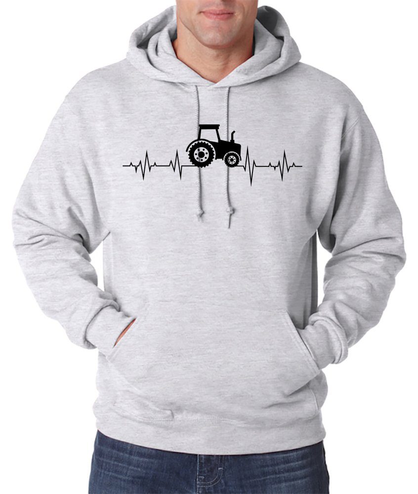 Youth Designz Kapuzenpullover Heartbeat Traktor Herren Hoodie Pullover mit günstig online kaufen