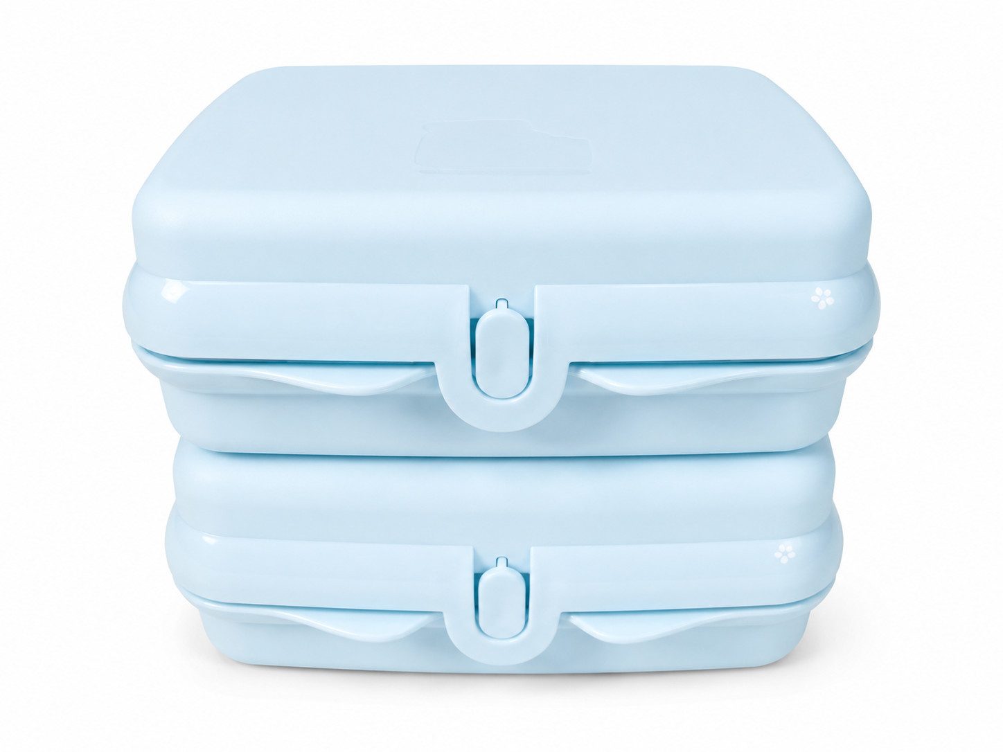 TUPPERWARE Lunchbox Sandwich-Box hellblau (2)