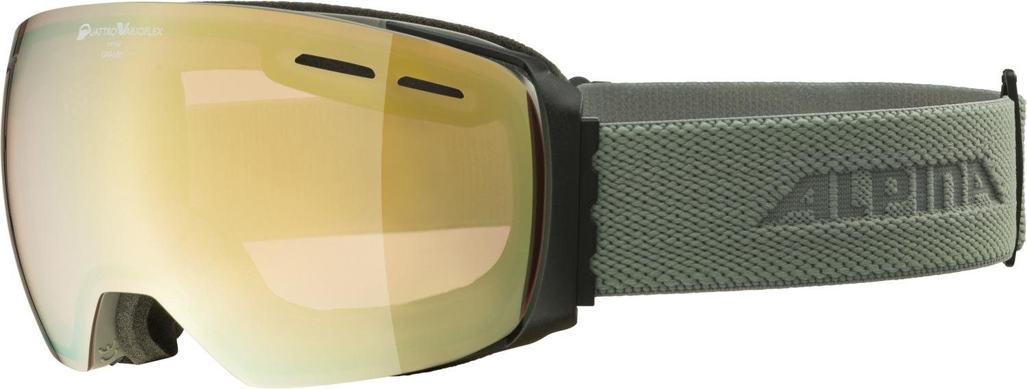 Alpina Sports Skibrille QV matt GRANBY moon-grey