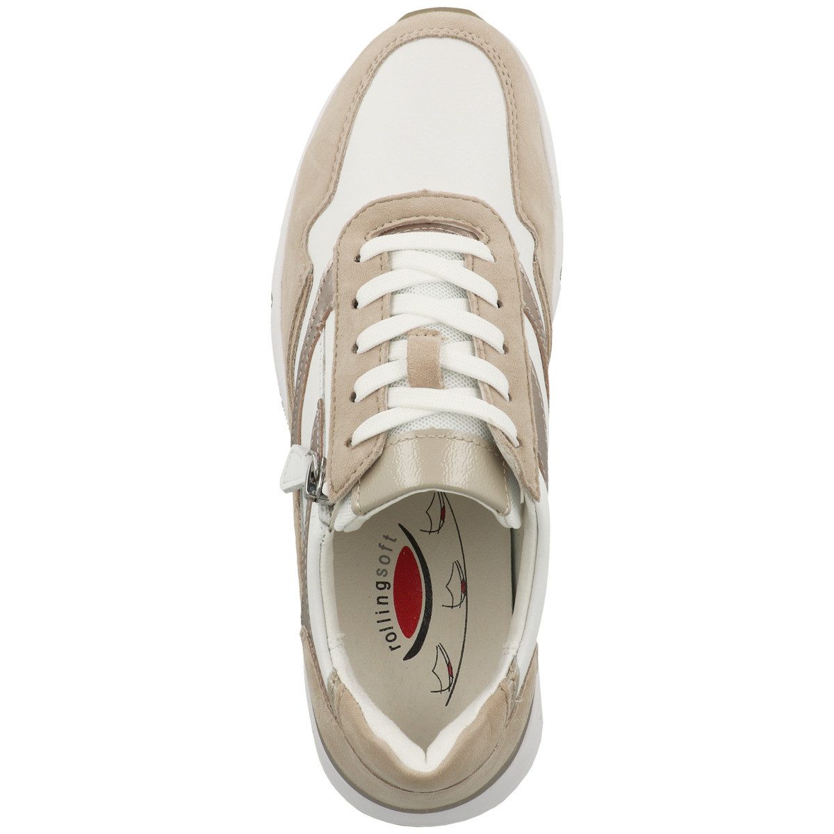Gabor rollingsoft 86.896 Damen Sneaker Turnschuhe, Sportschuhe, Freizeitschuhe, Halbschuhe, Schnürschuhe