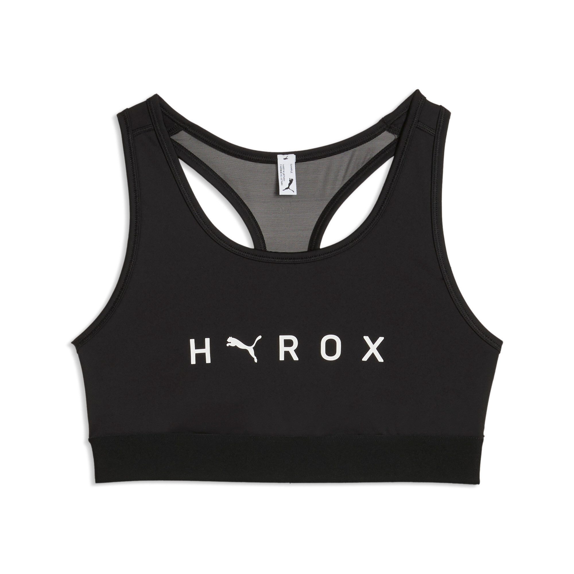 PUMA Sport-BH W X HYROX MID BRA schmale Passform, für Fitness-Training, sportlicher Stil