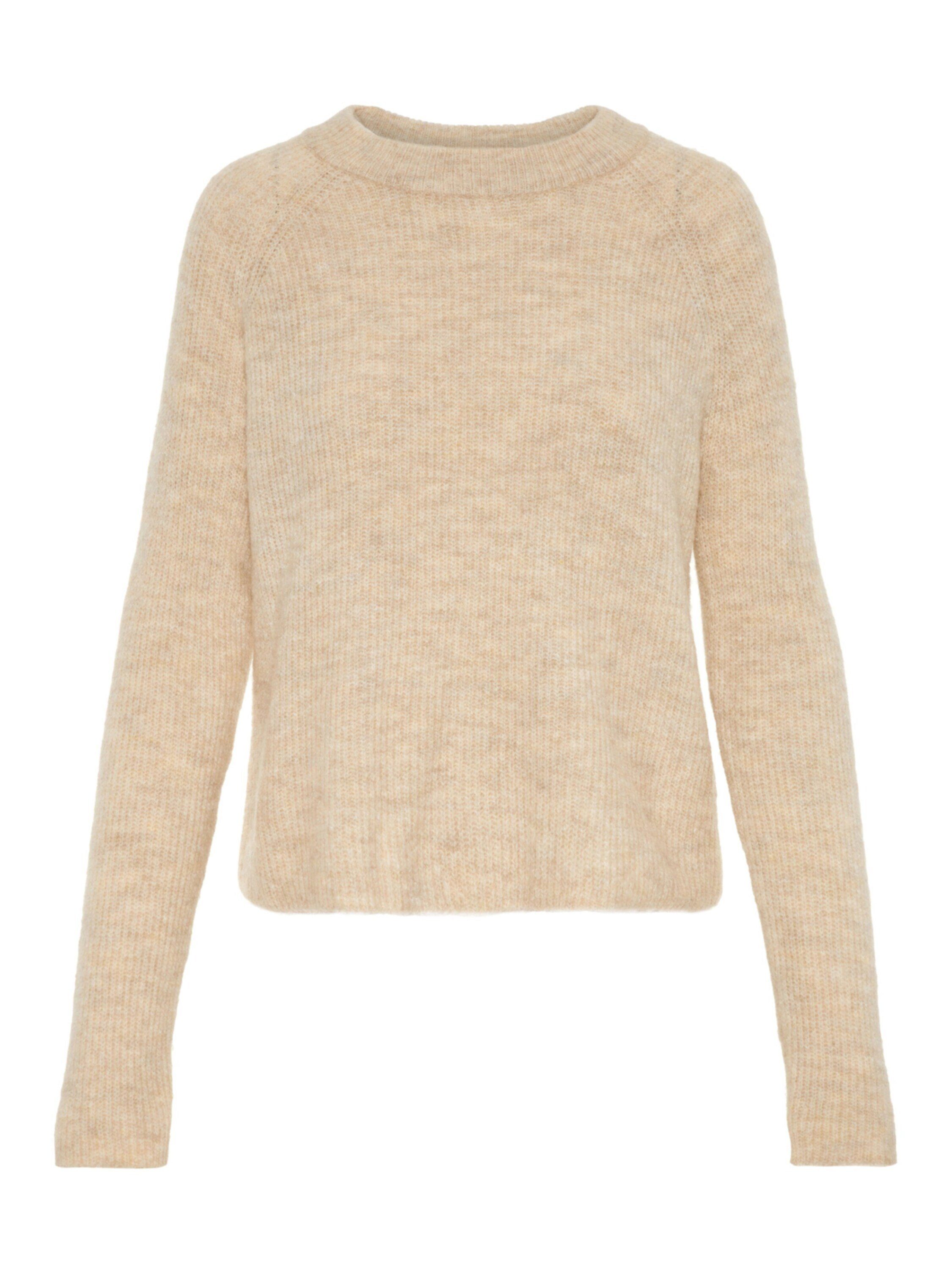 pieces Stehkragenpullover Ellen (1-tlg) Plain/ohne Details