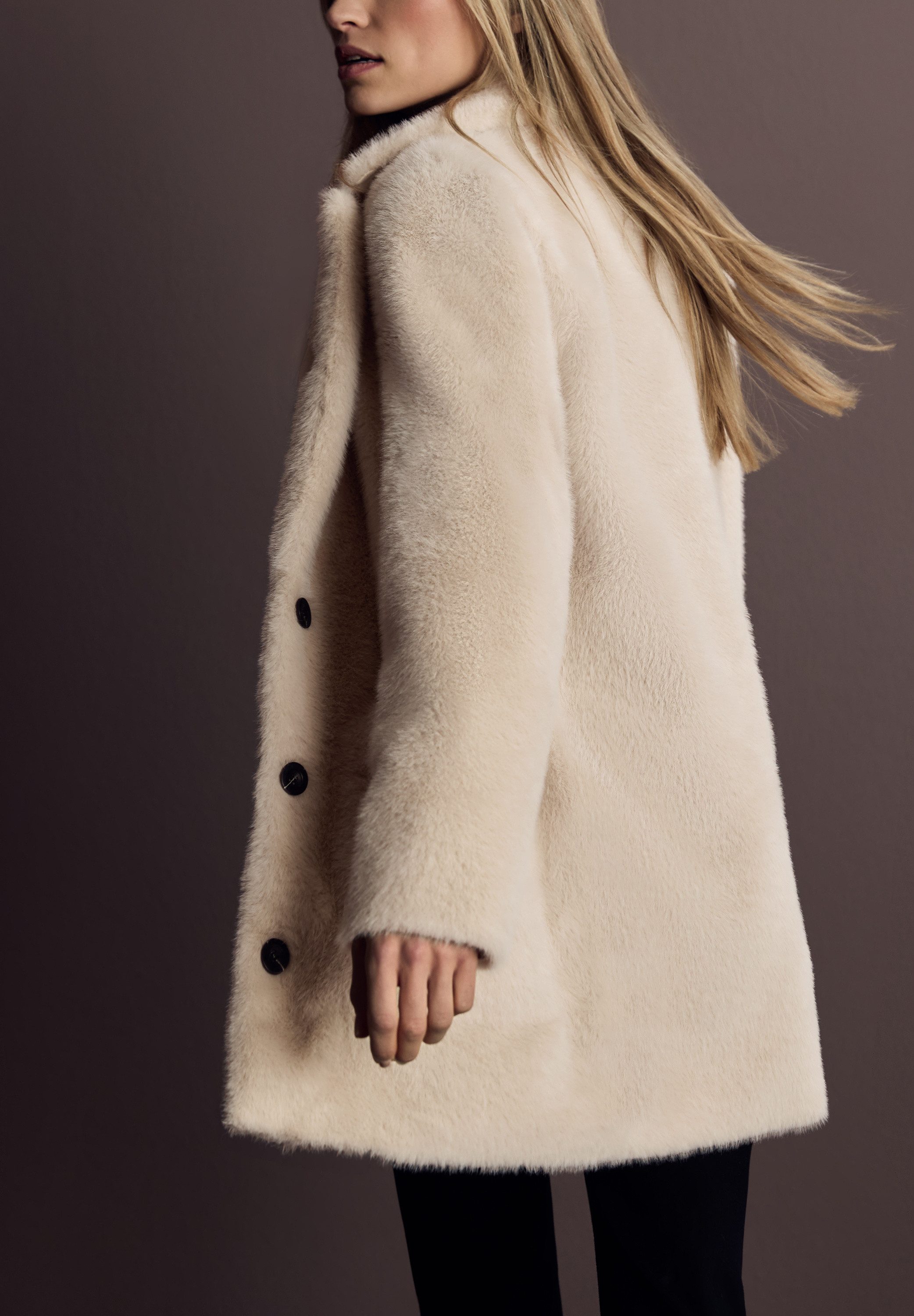 STREET ONE Wollmantel mit Reverskragen günstig online kaufen