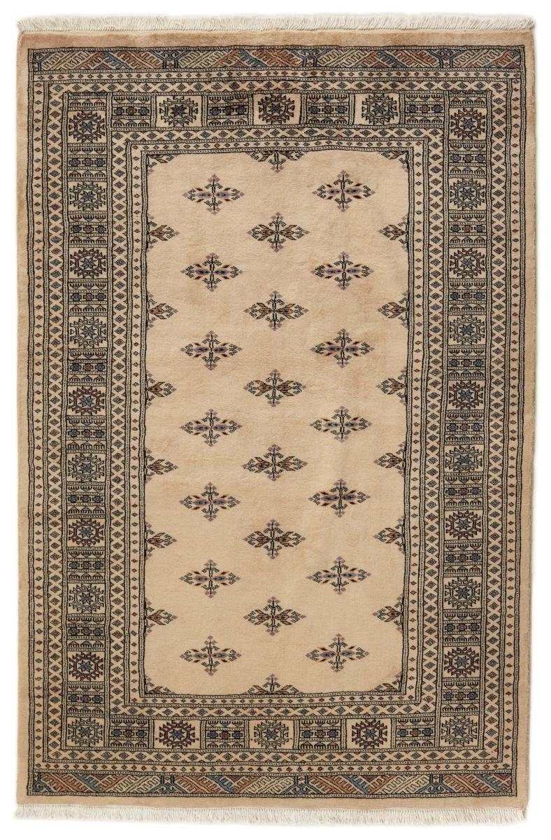 Orientteppich Pakistan Buchara 3ply 136x206 Handgeknüpfter Orientteppich, Nain Trading, rechteckig, Höhe: 8 mm