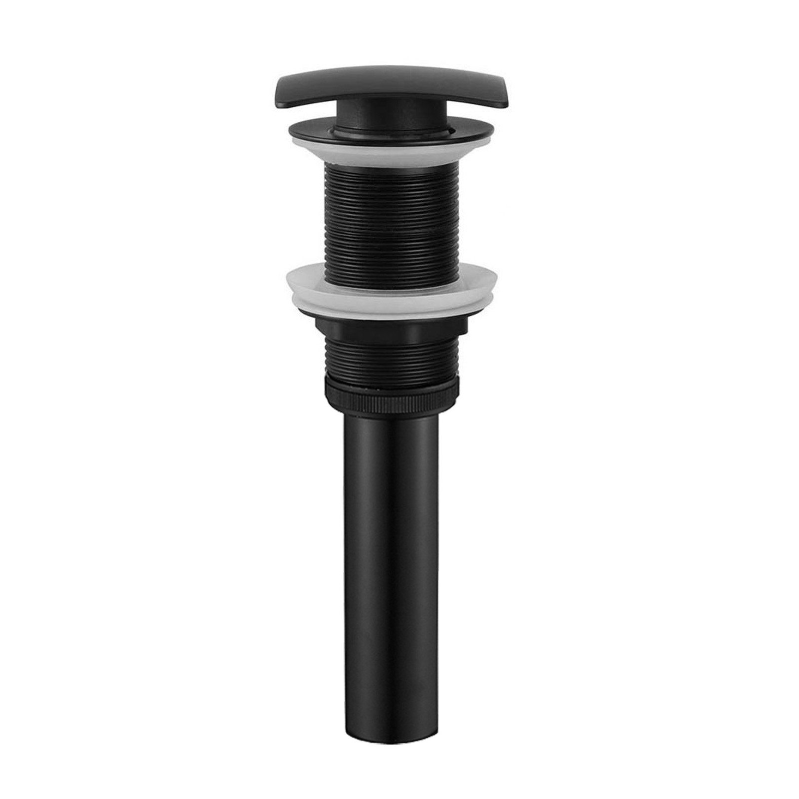 Thumbnail - HAC24 Ablaufventil Ablaufgarnitur für Waschbecken Pop-Up Waschtisch Abfluss Ventil, 2-tlg., Click Open Technik, Eckig, S...