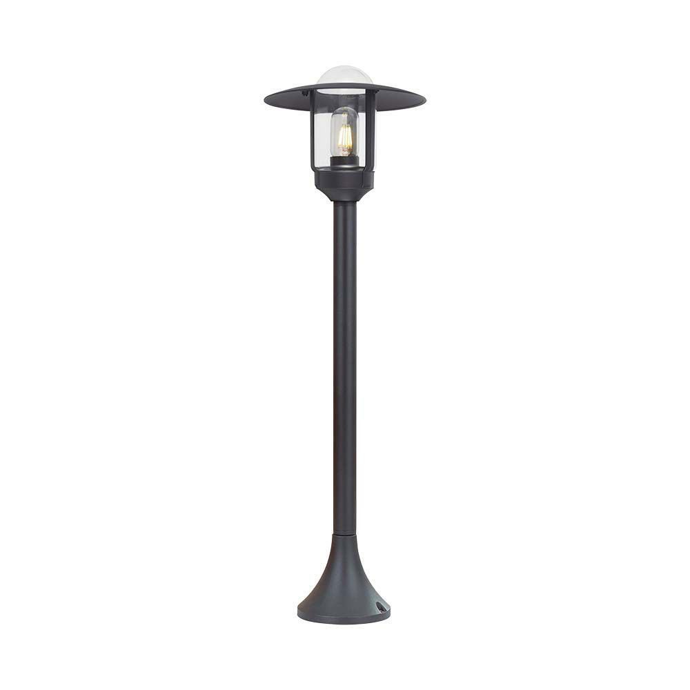 V-TAC LED Laterne, Leuchtmittel inklusive, Warmweiß, LED Außenstehleuchte Standleuchte Gartenlampe IP44 Schwarz H 97,5 cm