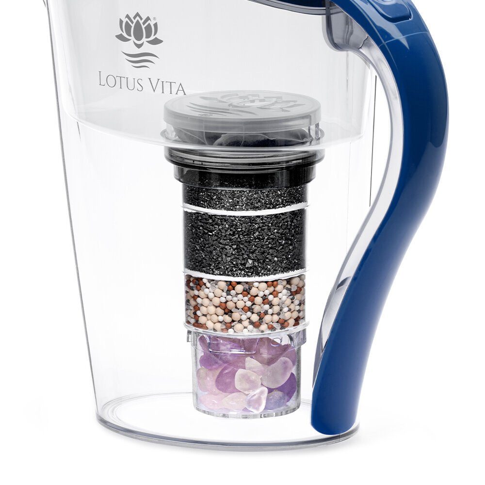 Lotus Vita Wasserfilter Kanne Family 1,8L - Natura Plus