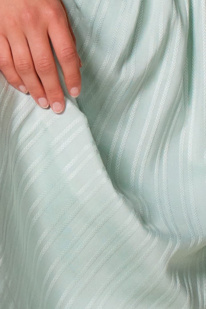 MarJo Dirndlschürze Dirndlschürze - RIMSTING II - babyblau, mint – Bild 3 von 3