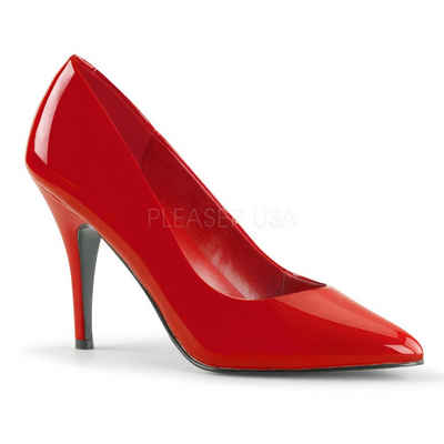 Pleaser Pumps VANITY-420 - Lack Rot High-Heel-Pumps