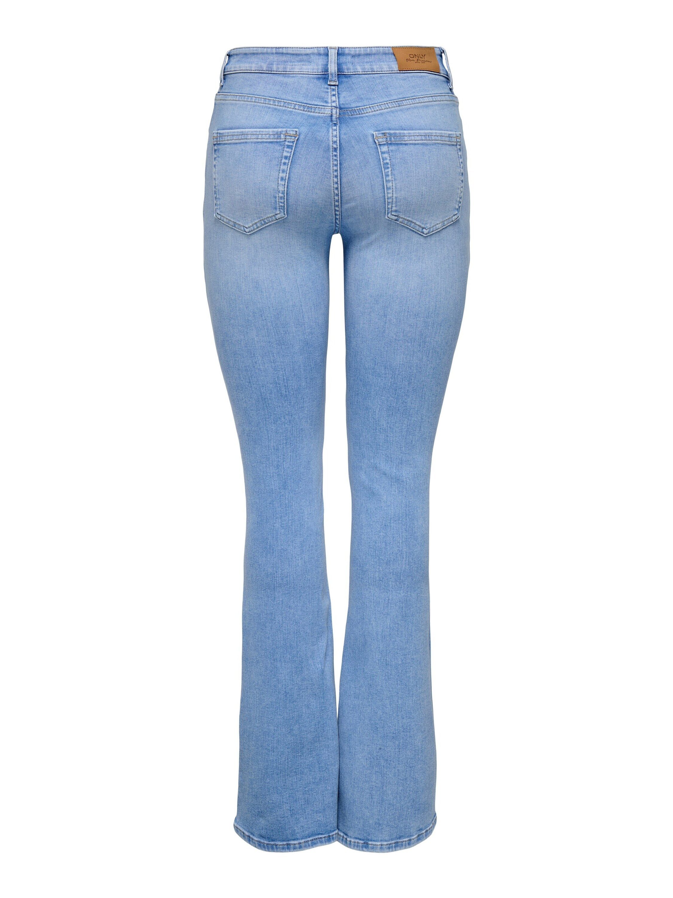 ONLY Bootcut-Jeans Blush (1-tlg) Plain/ohne Details – Bild 5 von 5