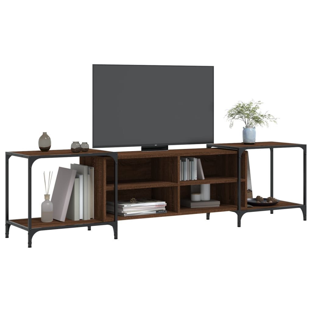 vidaXL TV-Schrank TV-Schrank Braun Eichen-Optik 203x37x50 günstig online kaufen