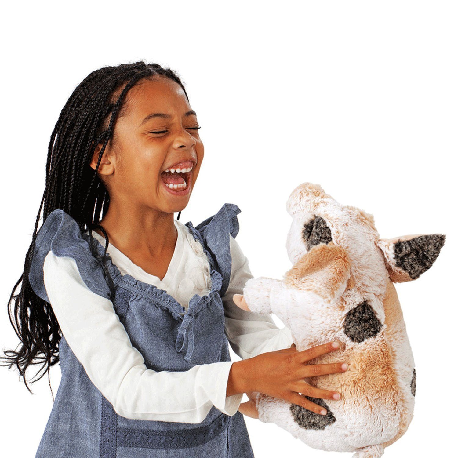 Folkmanis Handpuppen Handpuppe Folkmanis Handpuppe Grunzendes Schweinchen 2991 (Packung)