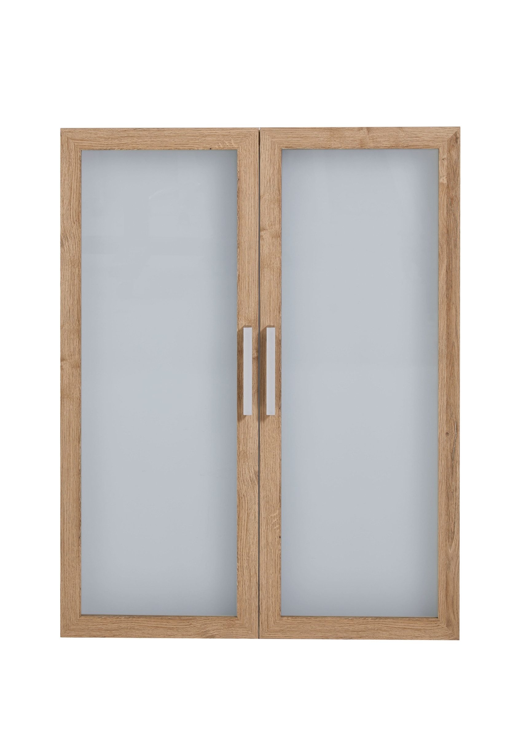 PREISBRECHER Büromöbel-Set CALVIA 12, in Alteiche Dekor - 84x106x1,5cm (BxHxT)