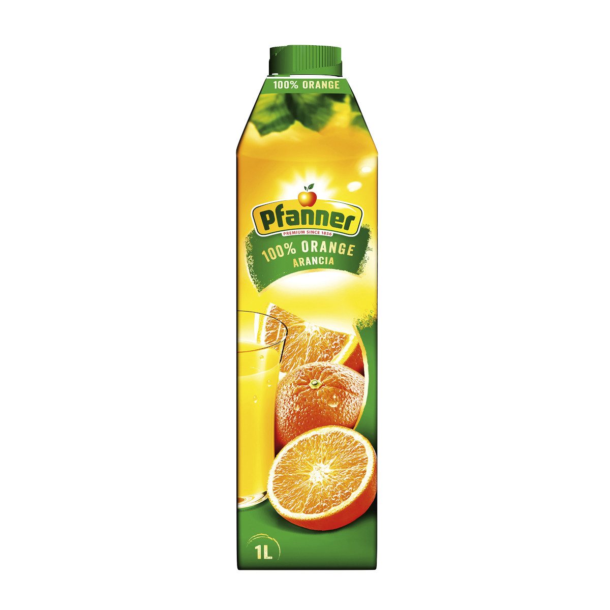 Pfanner Tee, Pfanner Orangensaft 100% aus Orangensaftkonzentrat Packung 1000ml