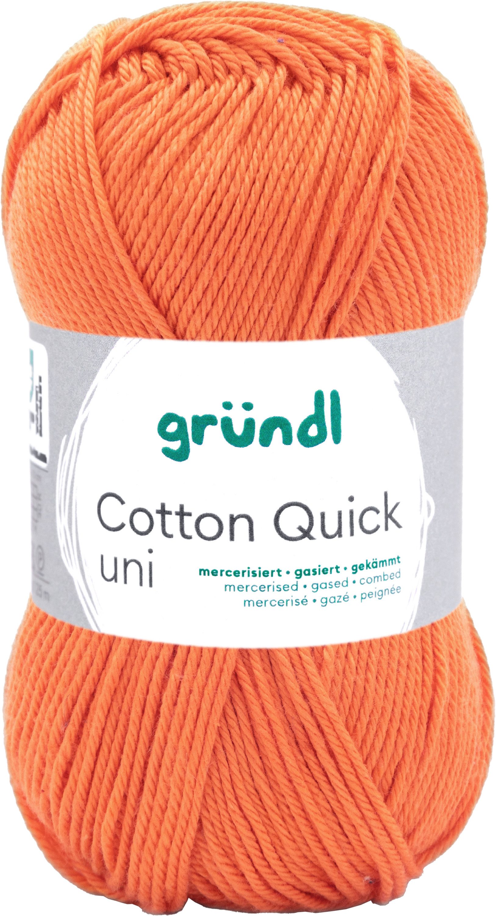 Gründl Cotton Quick Uni Häkelwolle, 50g