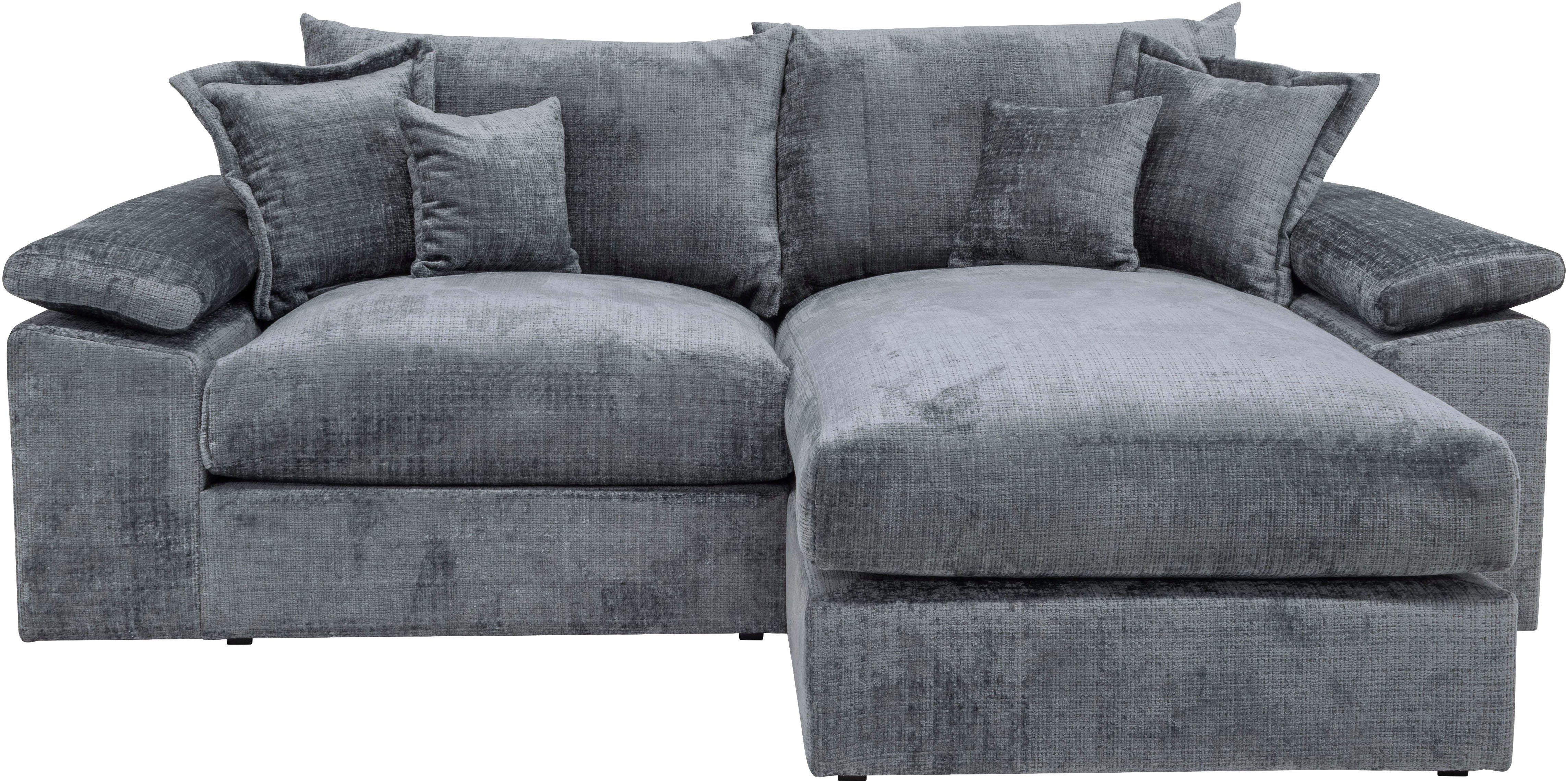 Home affaire Ecksofa Soft&Cosy XL L-Form, B: 246 cm, Mega-Sofa, Cord oder C günstig online kaufen