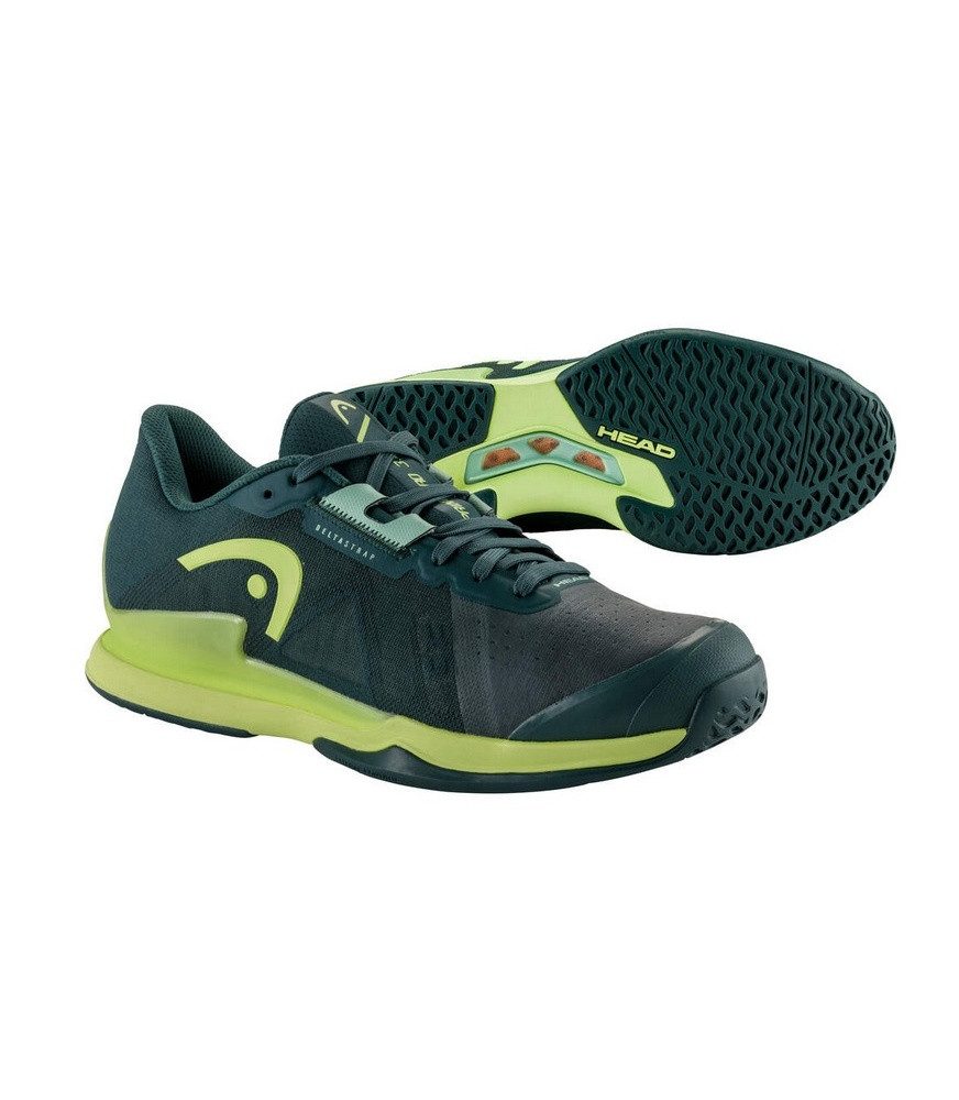 Head Sprint Pro 3.5 Allcourt dunkelgrün Herren Tennisschuh
