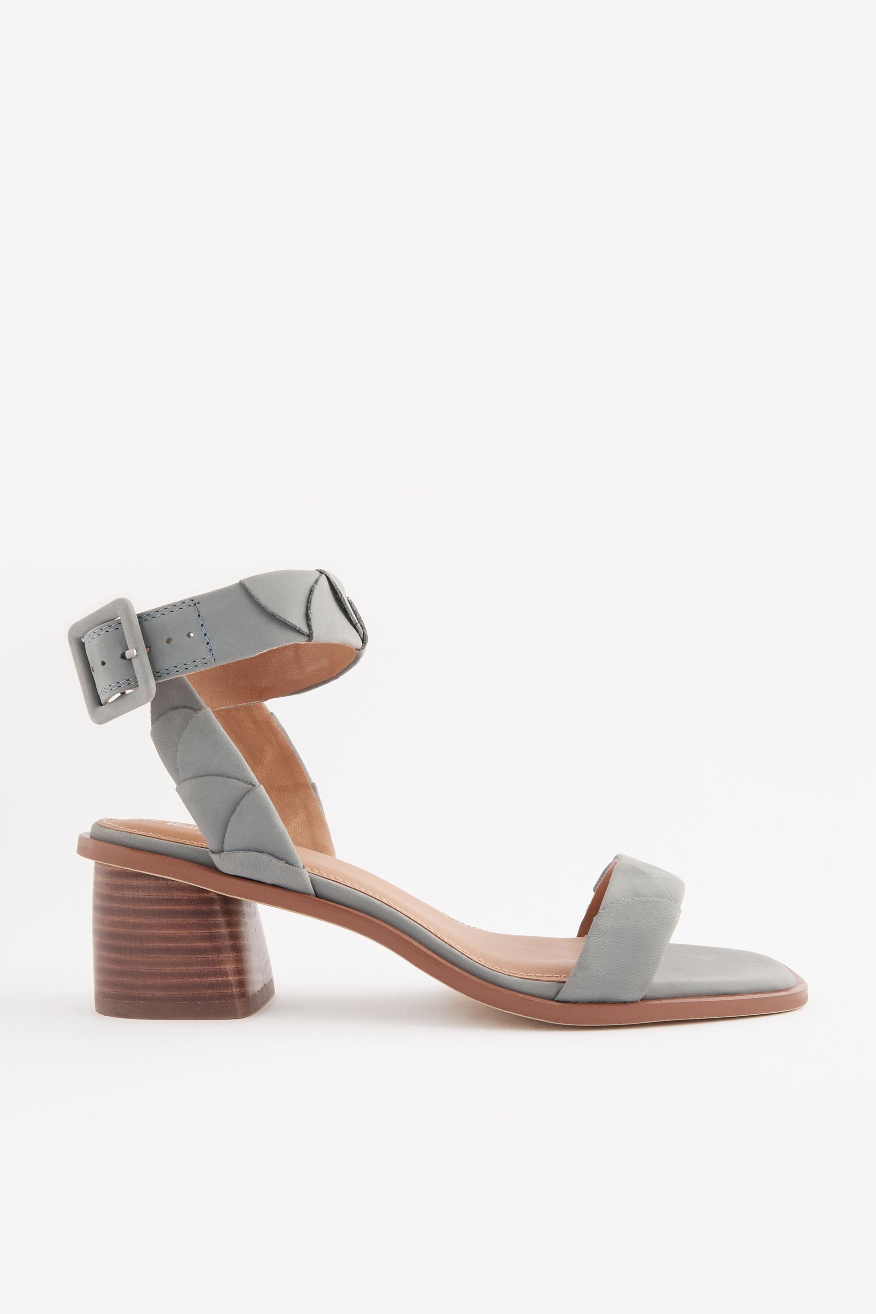 Next Forever Comfort® Ledersandaletten mit Blockabsatz Sandalette (1-tlg)