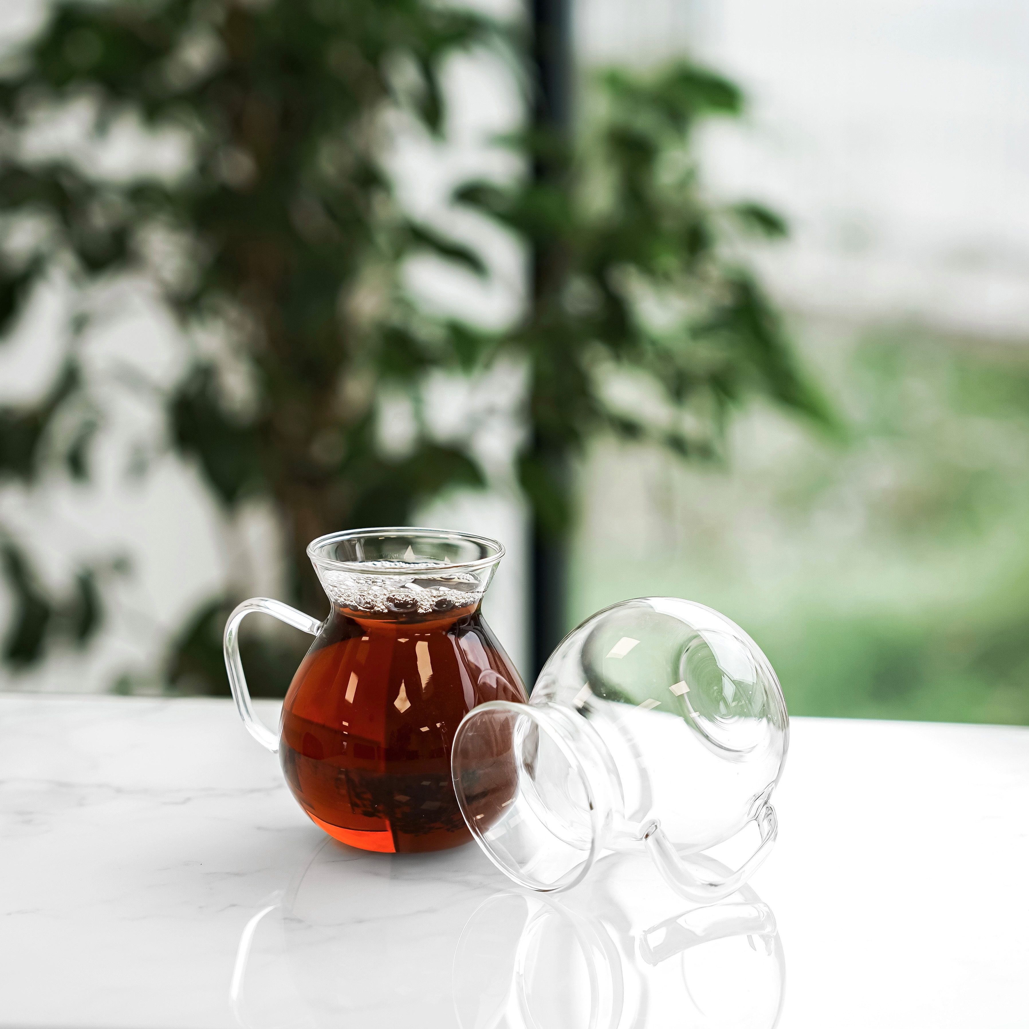 Almina Teeglas Serin Teeset mit Henkel - 6-teiliges Gläser-Set, 200 m, 6-tlg., Glas – Bild 2 von 4