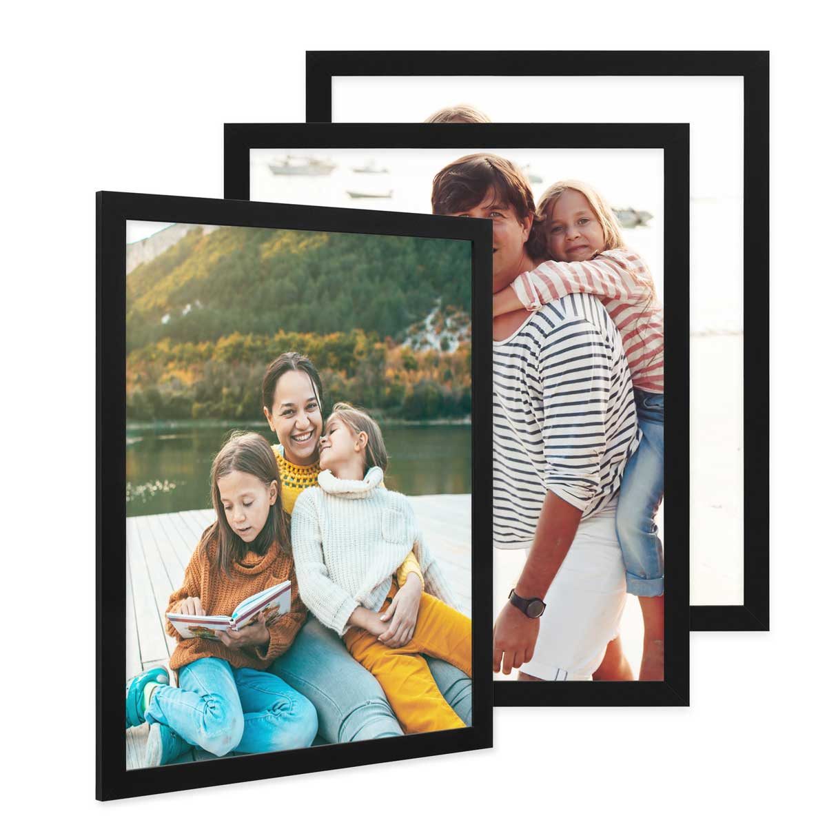 PHOTOLINI Bilderrahmen 3er Set breite Rahmen, günstig online kaufen