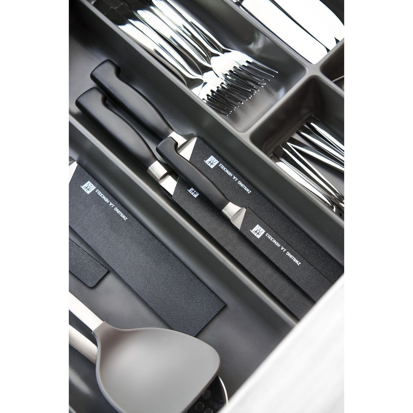 Zwilling Messerklinge ZWILLING Messerstulpe 27 cm, Kunststoff Schwarz Weiches Vlies innen (1-St)