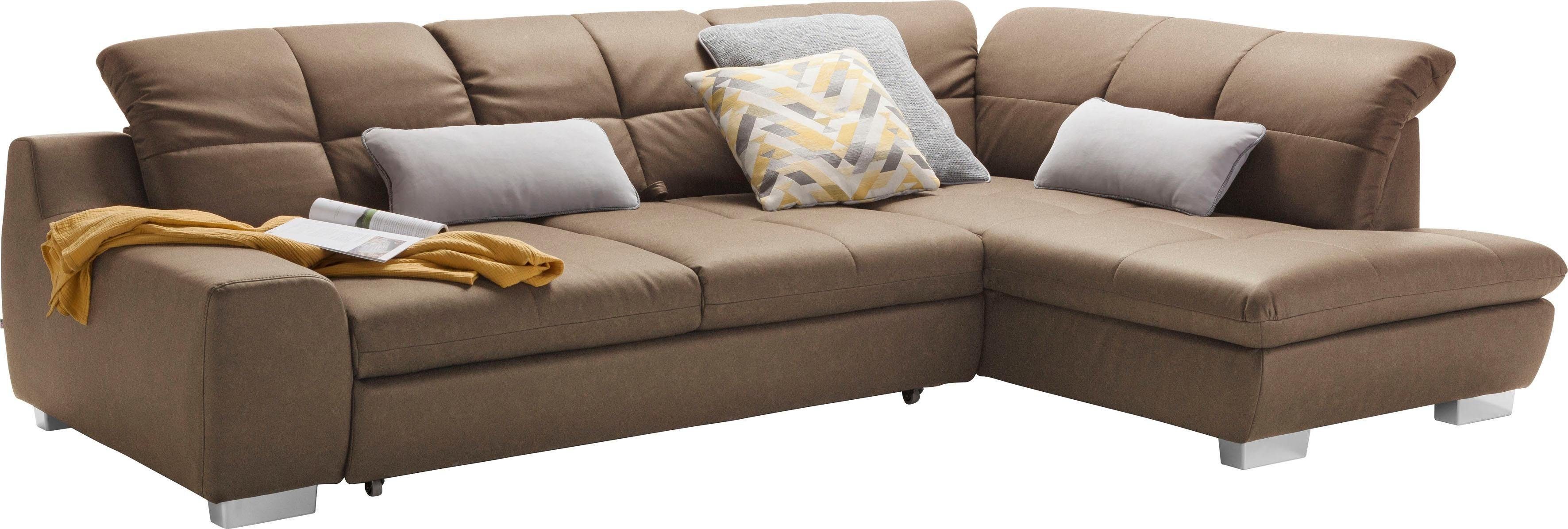 set one by Musterring Ecksofa SO 1200, wahlweise mit Bettfunktion