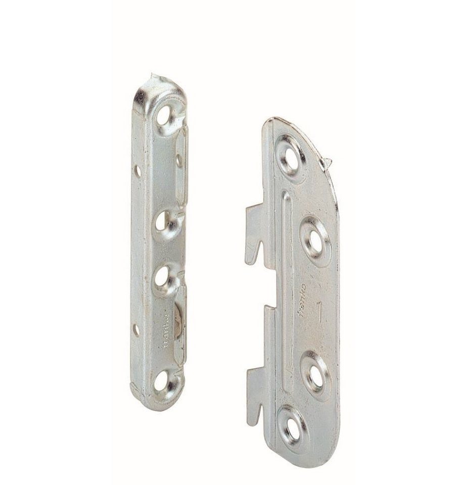 Hettich Flachverbinder Hettich Bettbeschlag zum Verbinden, verzinkt, 4