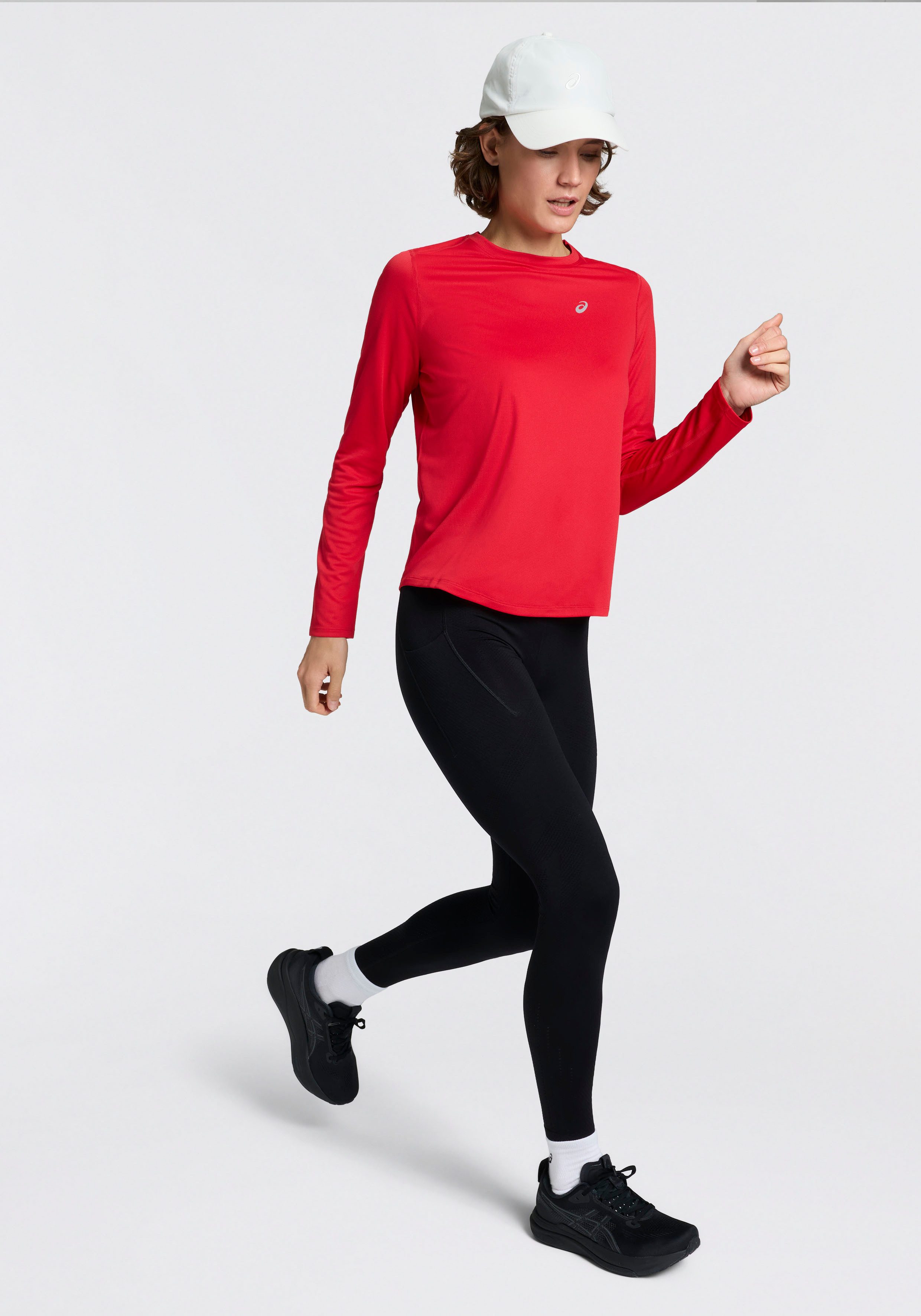 Asics Laufshirt ASICS CORE LS TOP langärmlig, mit reflektierenden Details, für Training und Laufen