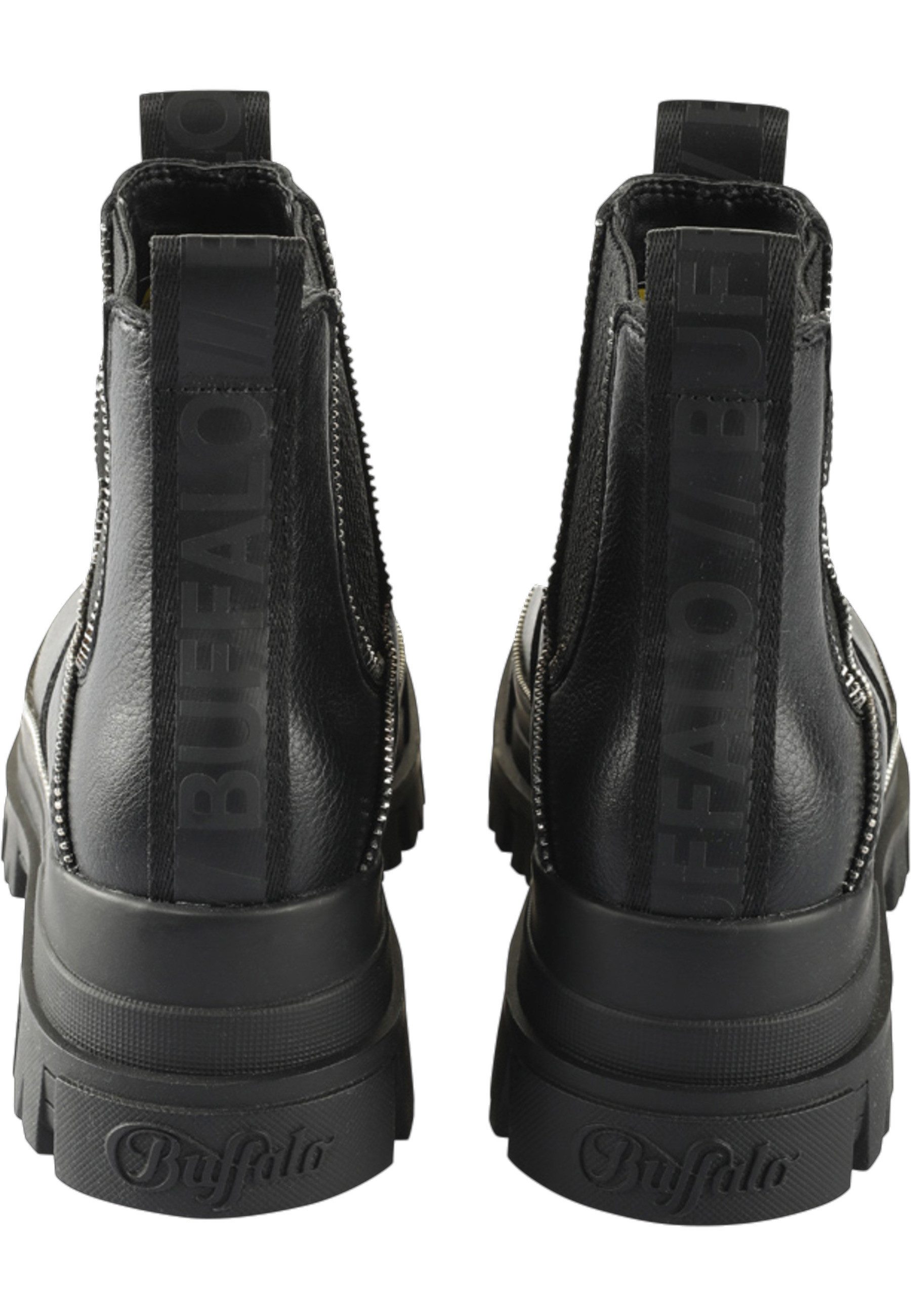 Buffalo Buffalo Buffalo Aspha Chelsea Zip - Vegan Nappa Stiefel