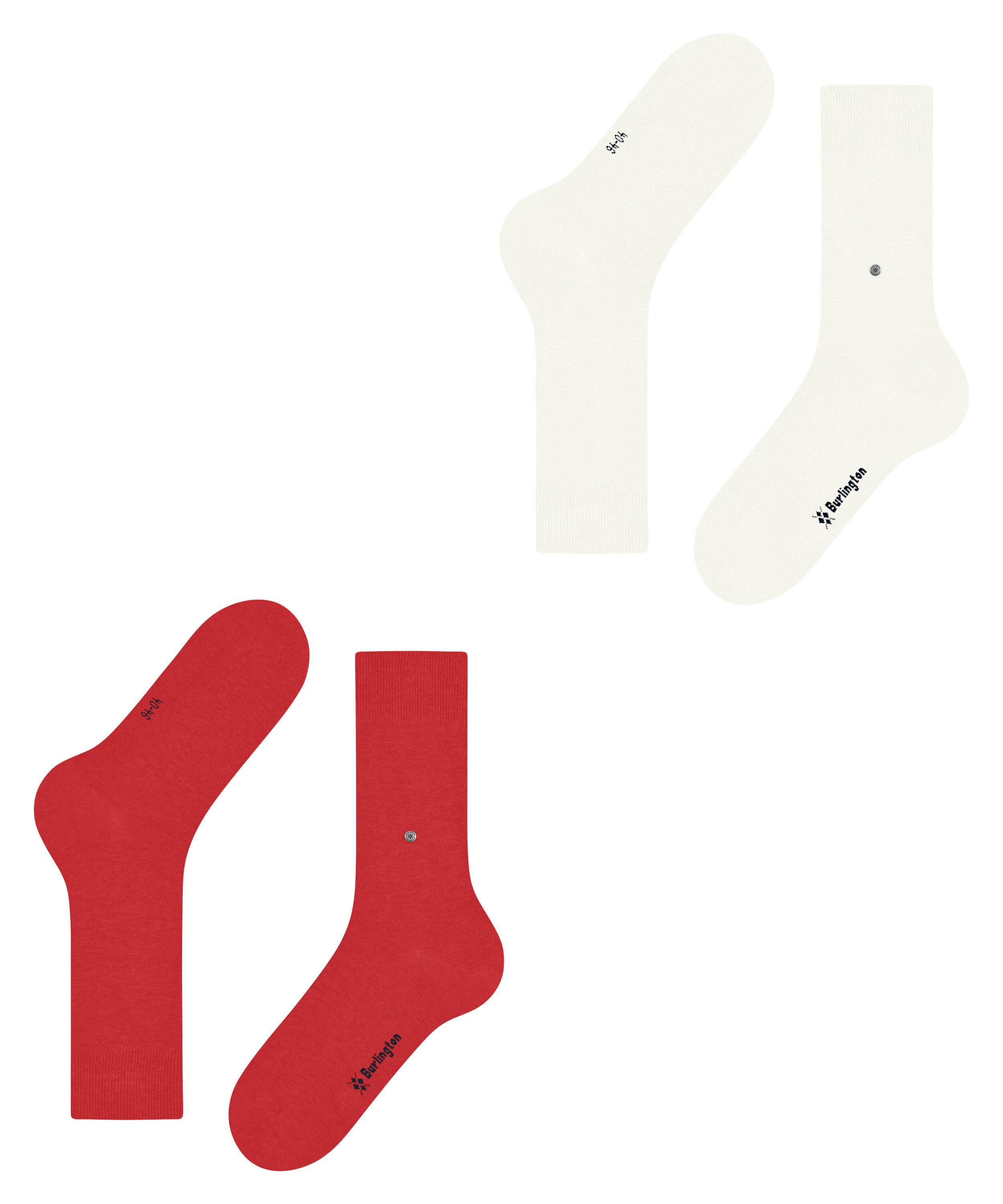 Burlington Socken Burlington Everyday 2-Pack Herren (2-Paar) aus weicher gekämmter Baumwolle – Bild 5 von 5