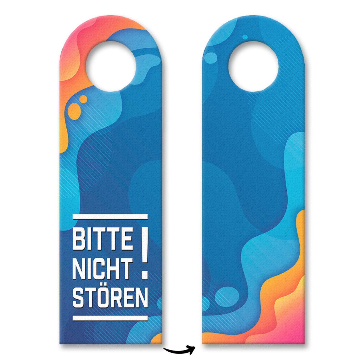 Dekohänger 10x Bitte nicht stören! Türhänger Türanhänger Türschild Schild an der